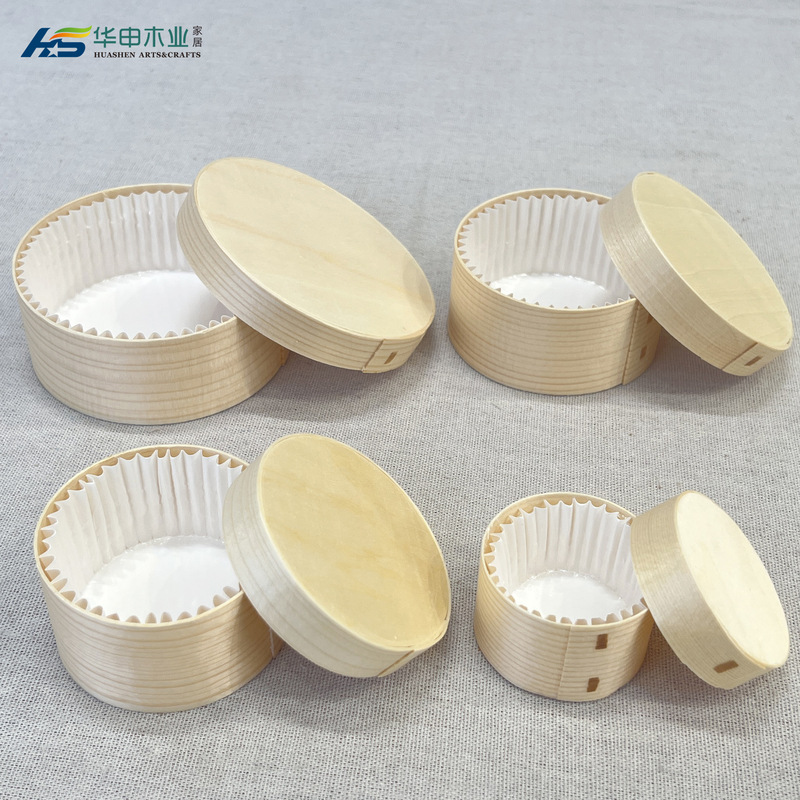 Basque Cake Box 234inch Cheese Layer Cake Packing Box Baking Packaging Box Wedding Candy Round Pine Wood Box Basque Cake Box 234inch Cheese Layer Cake Packing Box Baking Packaging Box Wedding Candy Round Pine Wood Box