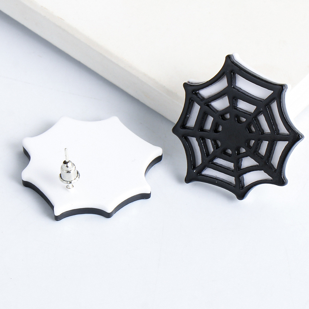 Halloween Geometric Resin Earrings Wholesale Jewelry Nihaojewelry display picture 32