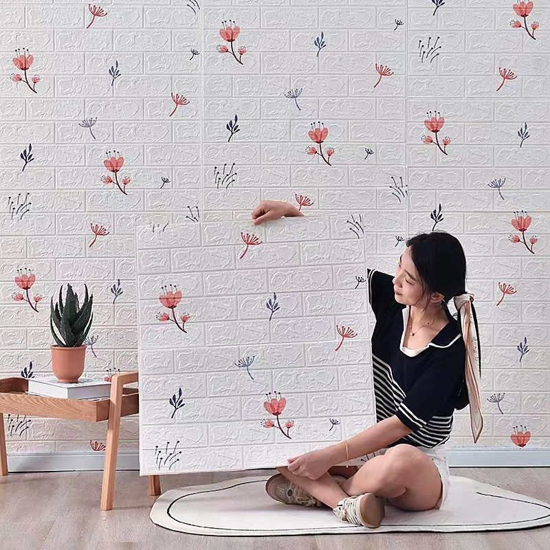 3D самоклеящиеся панели для декоративной стены, 35×38.5 см или 70×77 см, кирпичный и декоративный узор, на заказ