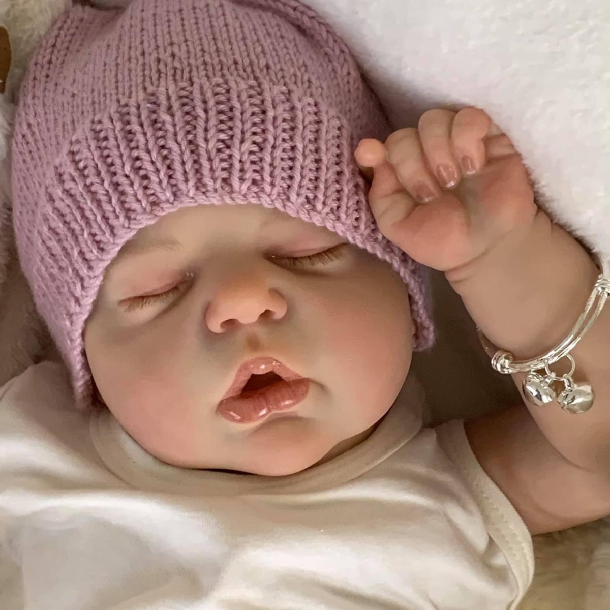 Muñeca de simulación original Alexis de 55 cm, juguete suave para bebés, envío directo.