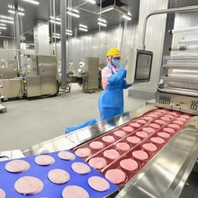 蒜蓉肠亲亲肠生产线 火腿肠加工全套设备 灌肠打卡一体