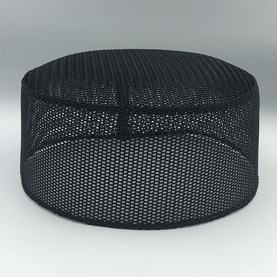 礼拜帽夏季网眼回帽子男2022年新款回族透气网孔回族帽平顶帽网帽