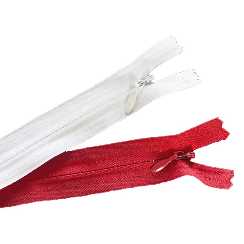 Оптовая продажа от производителя № 3 нейлоновая невидимая молния ткань кружева домашний текстиль подушка молния женская юбка на молнии черно-белая