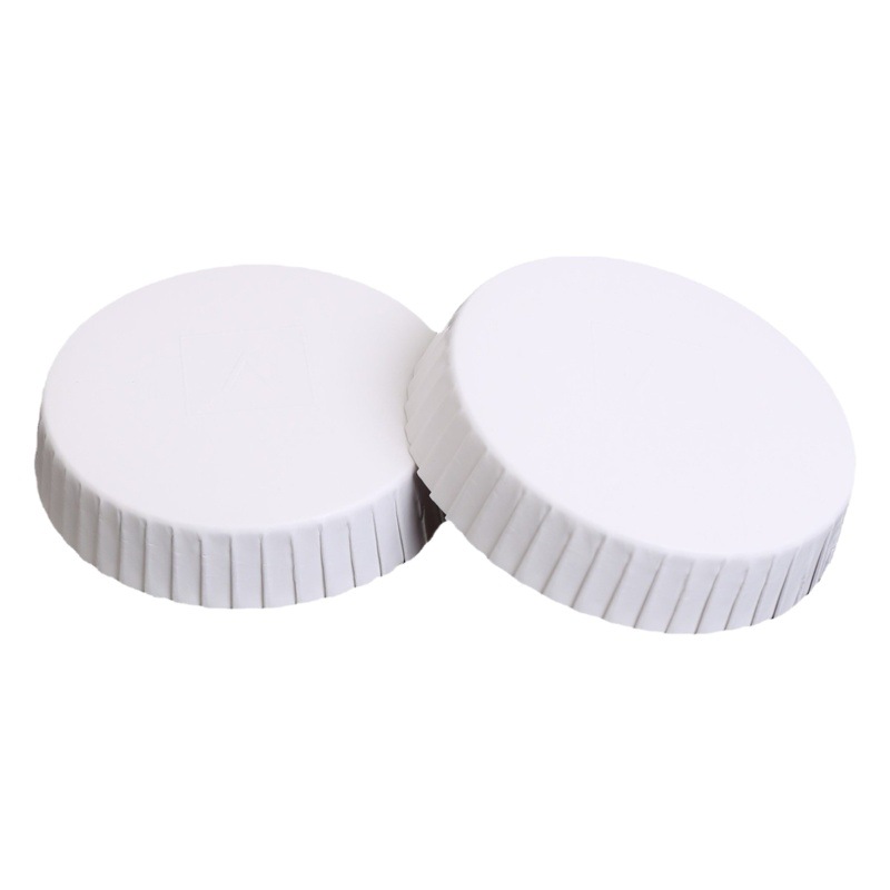 Hotel Thickeneded Disposable Paper Cup Lid Barber Shop Cup Lid Absorbent Paper Cup Lid Copper Plate Paper Cup Lid