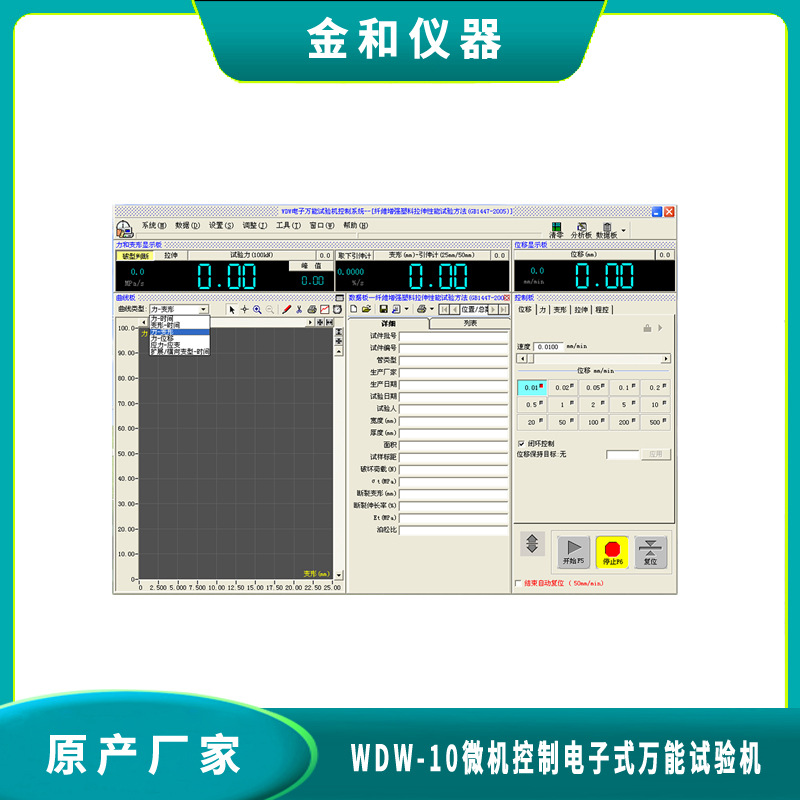 ����ֱ��WDW-10΢�����Ʋ���������������ܲ���ʵ���