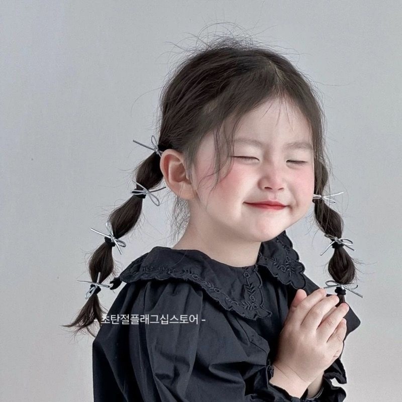 カラフル10個セット～髪を傷つけない子供用輪ゴム、かわいい女の子用カチューシャ、ヘアゴム、ベビーヘアロープ、女の子用カチューシャ|undefined