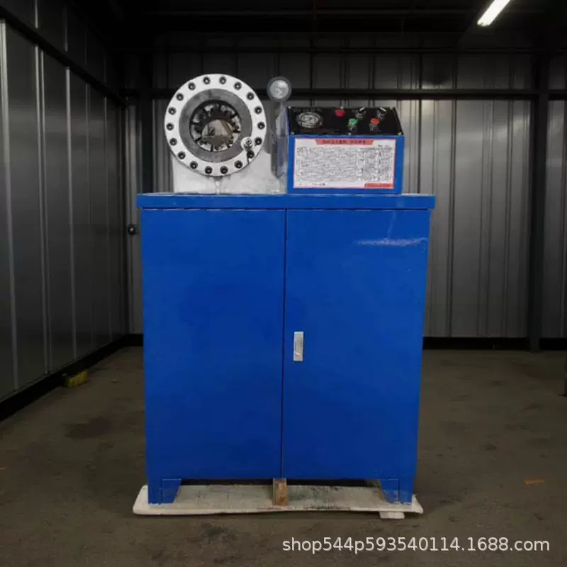 厂家供应全自动扣压机油管压管机液压缩管机高精度液压液压整机