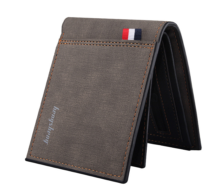 Wallet New Card Bag Casual Wallet Dollar Clip Zipper Large-capacity Coin Purse display picture 3