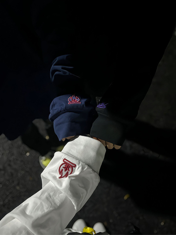 小火苗刺绣卫衣男女款秋季潮牌美式高街长袖t恤内搭打底衫|undefined