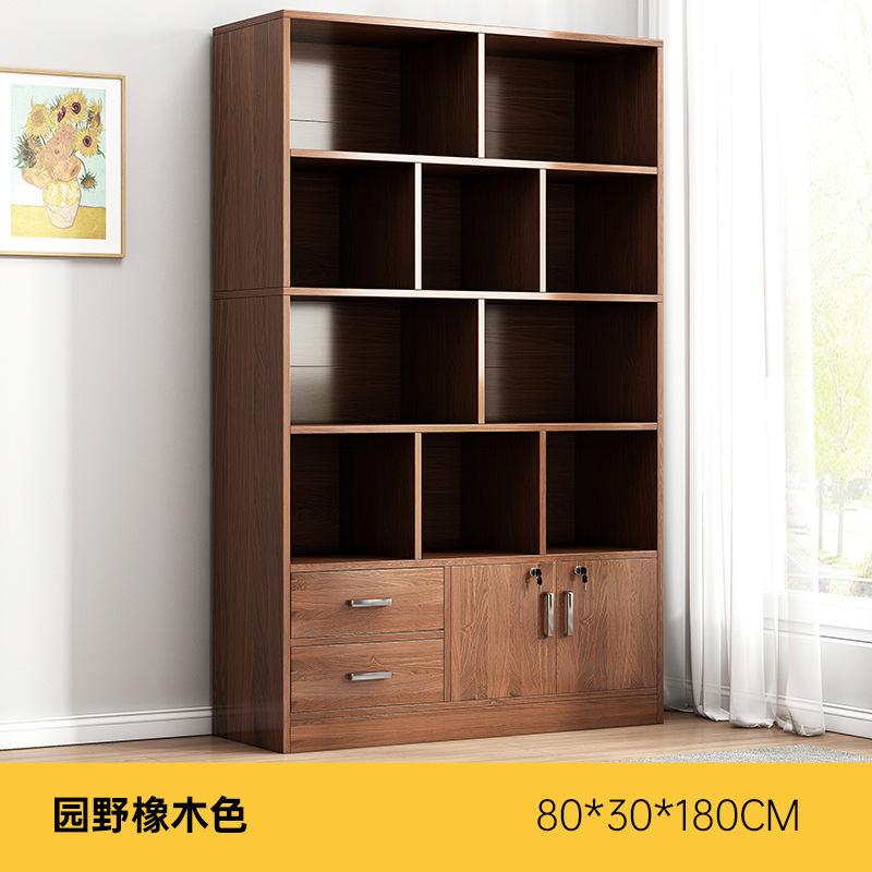 Estantería estantería simple estantería de almacenamiento Pared de piso sala de estar de almacenamiento moderno minimalista gabinete del vino estante del hogar Oficina