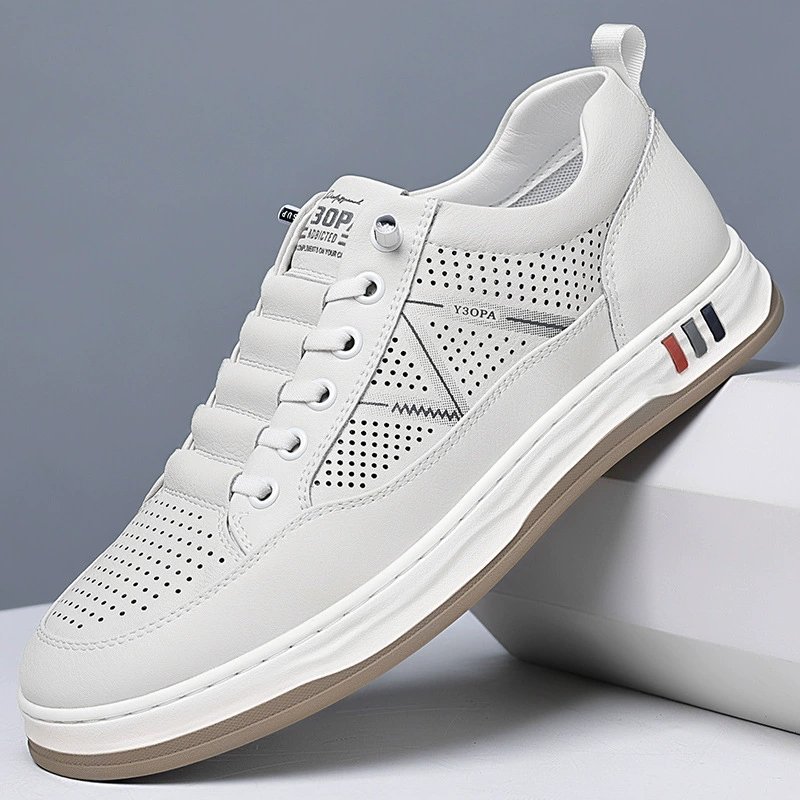 Summer breathable shoes for leisure for leather shoes, universal sneakers