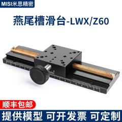 ミース供給LWX60-Lロングストロークアリストップスライド手動高精密xy軸微調整変位モジュールスライド