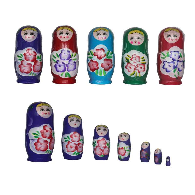 木製の新しい逸品の油の5階の大きい腹のロシアの子供の家の装飾品のカラーの子供の露店の卸売り|undefined