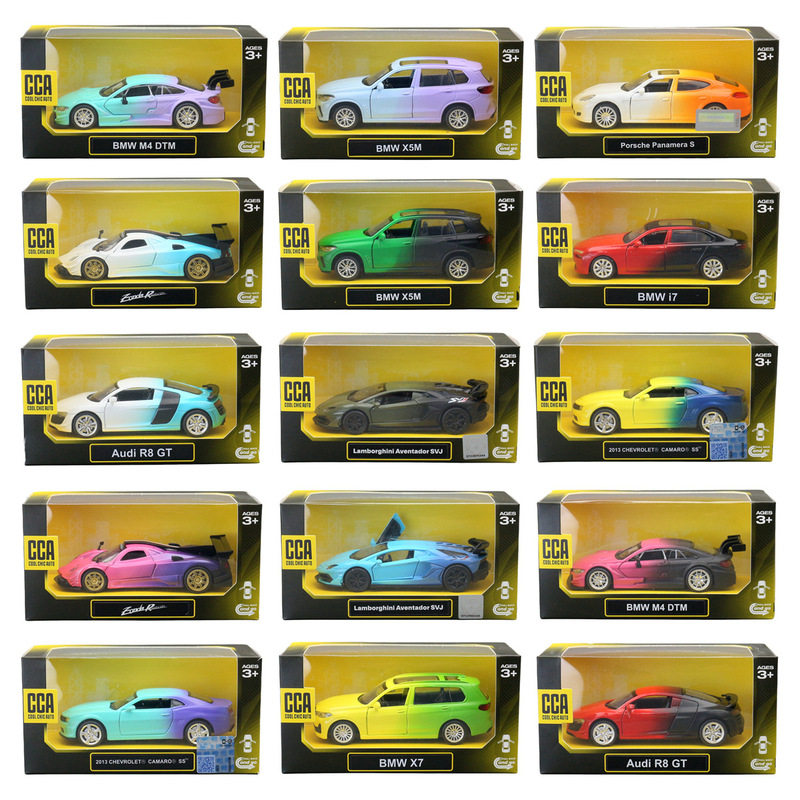 CCA Color Perot 1:36 Alloy Toy Car Model BMW Porsche Pagani Audi Sedan Racing sports car