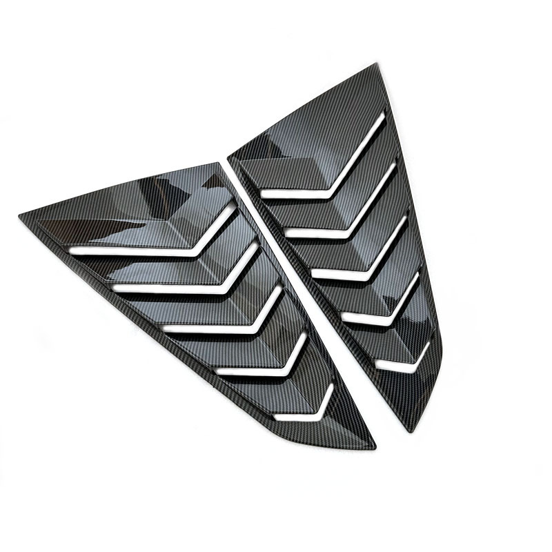 Suitable for 24 Ford Mustang blinds modified car decoration Mustang rear window triangle window blinds