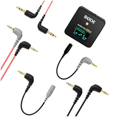 Applicable for Rode Wireless Go Microphone SC2 SC7 Honeybee DSLR Rode Connector Cable Adapter