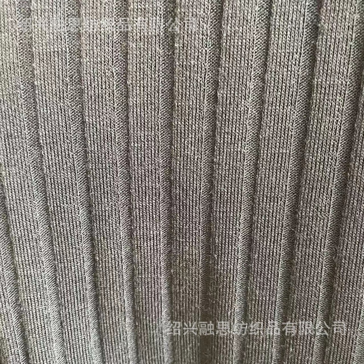 工厂自销涤氨面料竹节弹力9*4随心裁坑条粗针罗纹230g针织男女装
