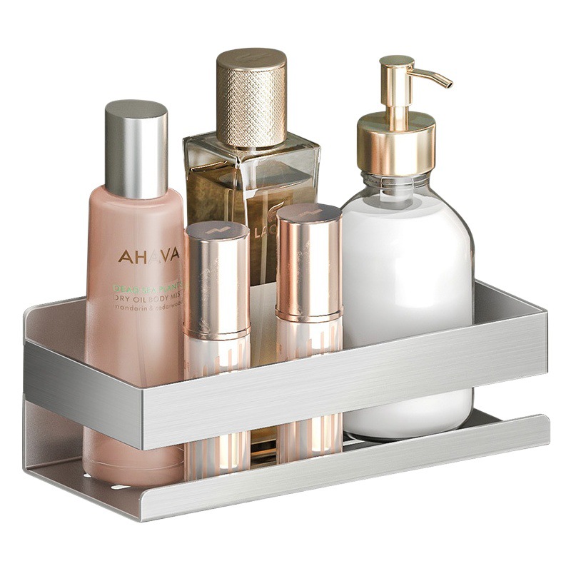 次元仕304ステンレス棚浴室穴なし水切りキッチン調味料瓶整理収納棚384