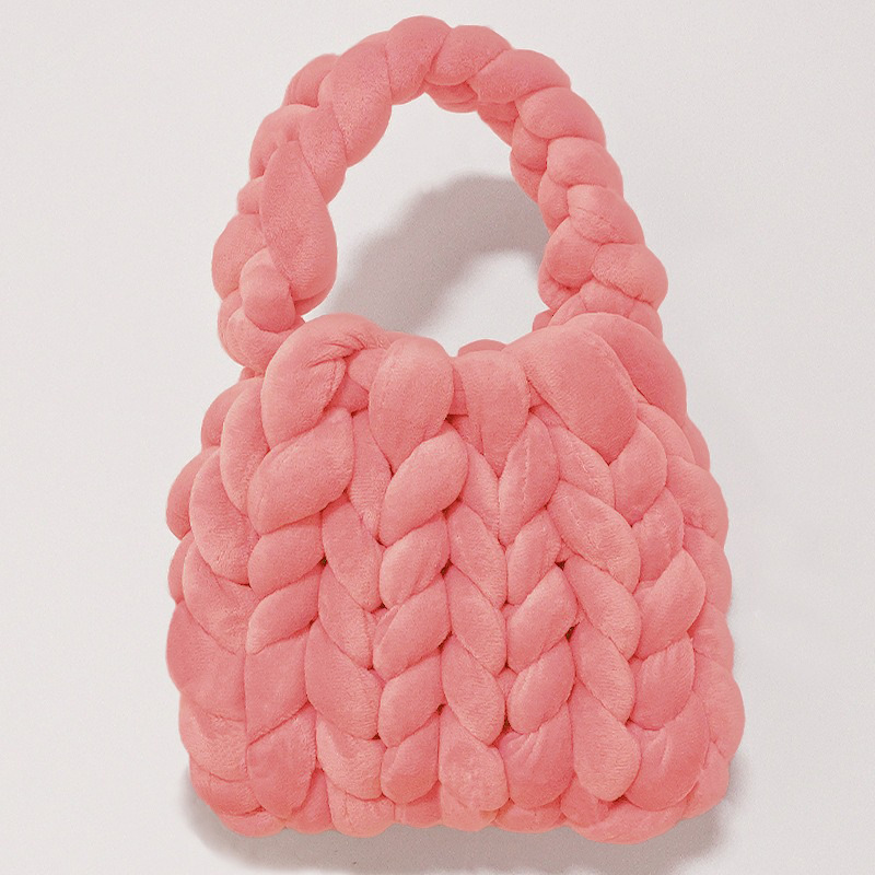 Accesorios de relleno de algodón islandés hilo diy bolsas de mano tejidas alfombras de alfombra de hilo de lana super gruesa ganchillo