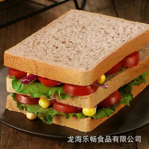 Whole Wheat Bread Breakfast Whole Grain Rye Toast Snack Meal Replacement Food Bulk Wholesale One Piece Dropshipping