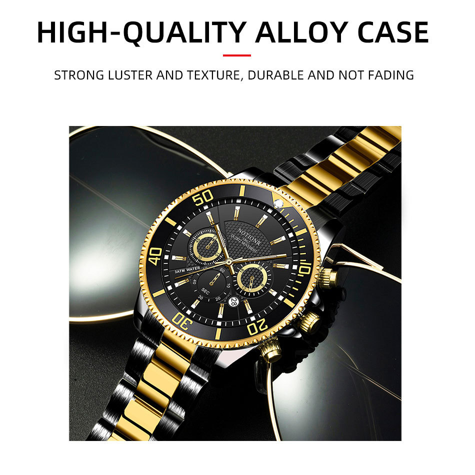 Luxury Gold Green Watch 5