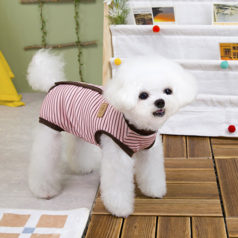 跨境母犬专用宠物衣服狗狗护肚衣包肚服母狗断奶绝育手术服春秋装|undefined
