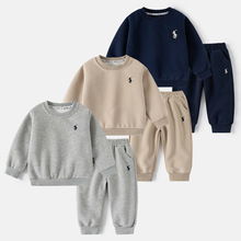 男童童装2025年春秋季新款童套装儿童长袖运动套装卫衣卫裤两件套