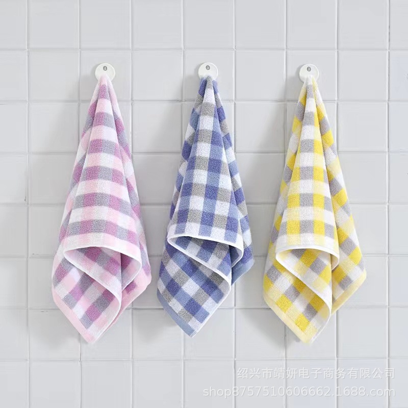 지엘리아 싱글면 컬러풀 타올 프로모션 면 자수 로고 지엘리아 타올 노동 보호 도매