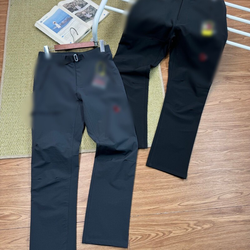 Mammoth outdoor sports breathable quick-drying softshell embroidered heavy-duty long pants for couples Mammoth outdoor sports breathable quick-drying softshell embroidered heavy-duty long pants for couples