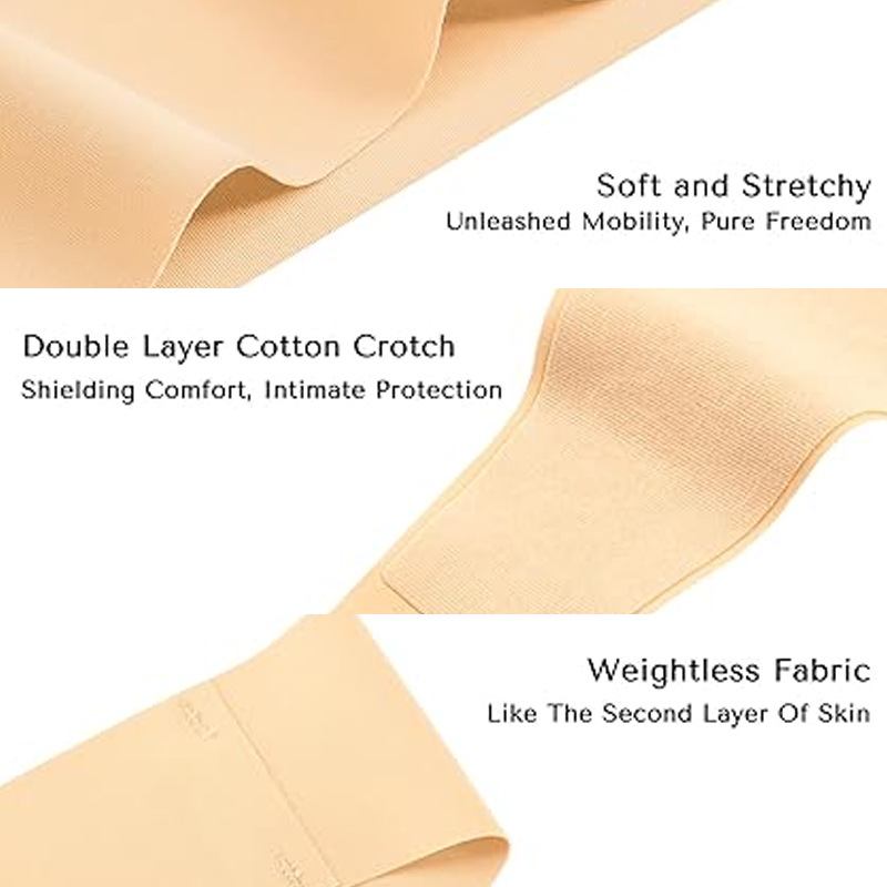 Ropa interior sexy europea y americana de talla grande para mujer, tanga sexy transpirable de cintura baja, ropa interior invisible sin costuras de una pieza para fitness.