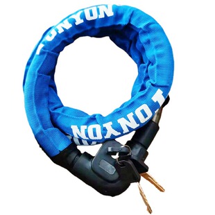 Big chain key lock mountain bike lock universal joint lock folding lock anti-theft lock cloth chain lock TY715
