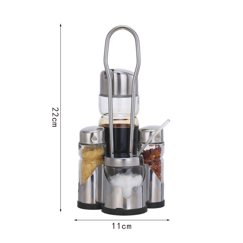 4 조각 소금 셰이커