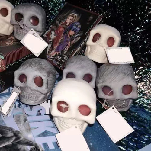 Cráneo monstruo gótico fidget juguete squeeze ventilación descompresión bola simulación cráneo bomba cerebro pulpa