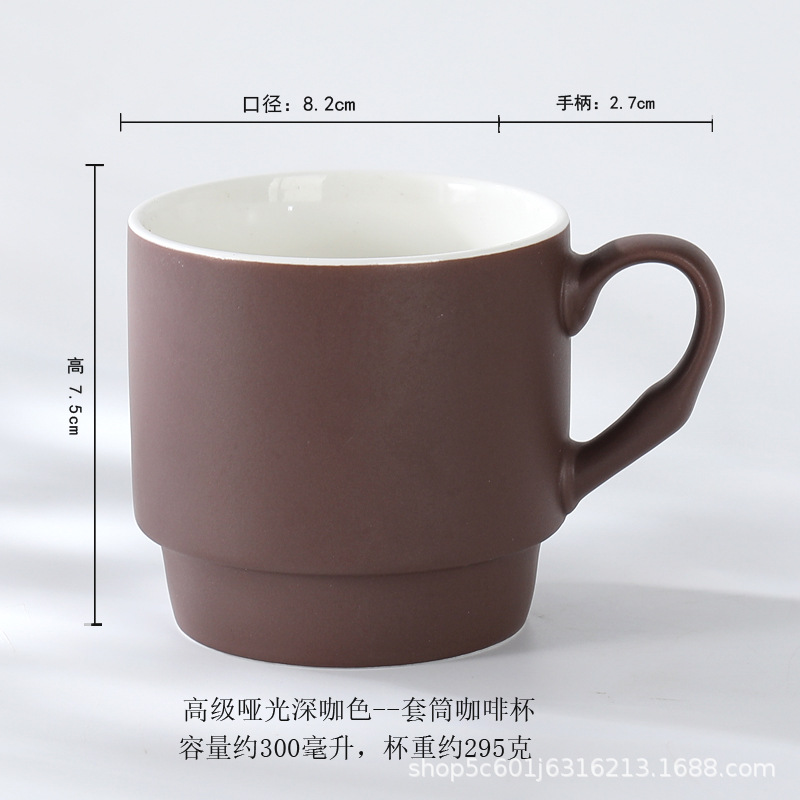 Relieve mate tazas de cerámica impresión de regalos logotipo personalizado tazas de agua de vacaciones tazas de marca