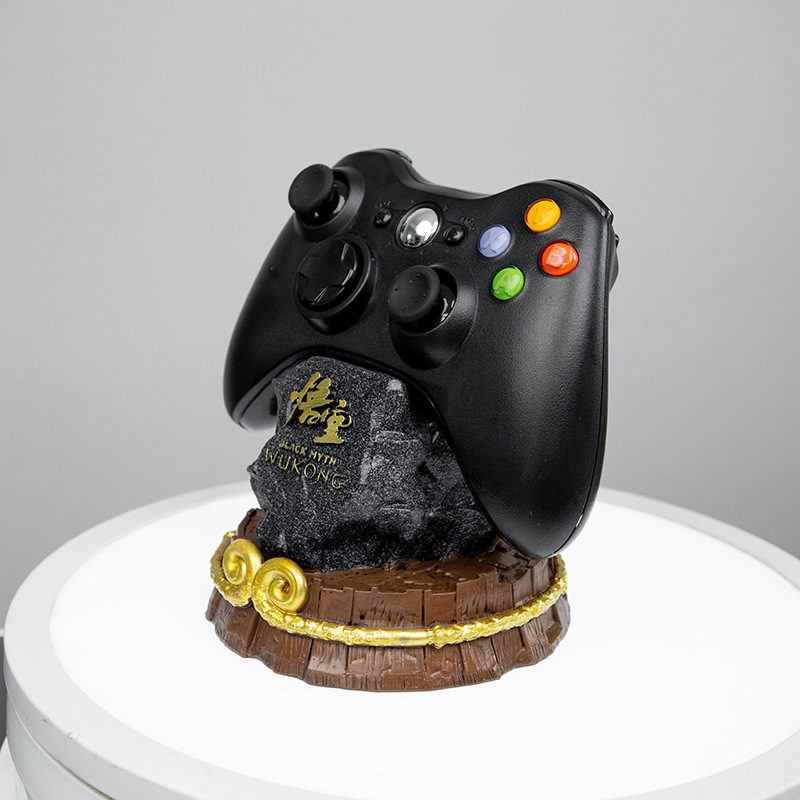 Mito Negro Goku Qi Tian Gran Dios Sagrado Destino Resina de Juego Mango de soporte Decoración Juego Periférico Modelo hecho a mano