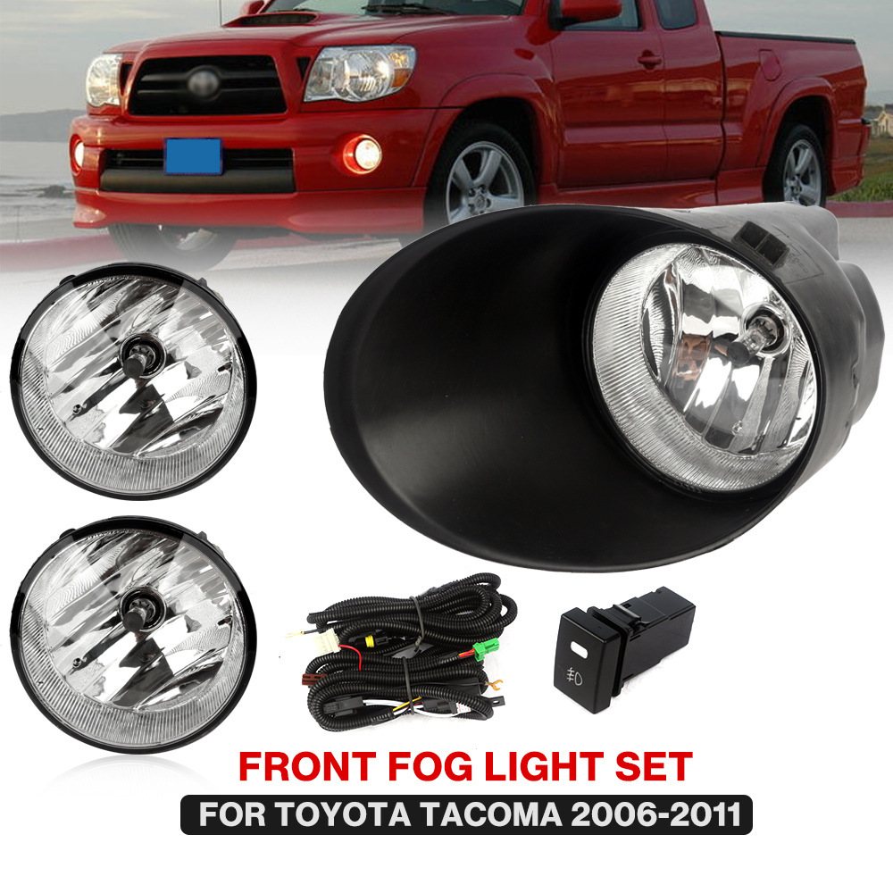 Aplicable a TOYOTA 06/07/08/09/10 / 11 tanto conjunto de lámpara de niebla delantera halógeno lámpara diurna de barra de luz