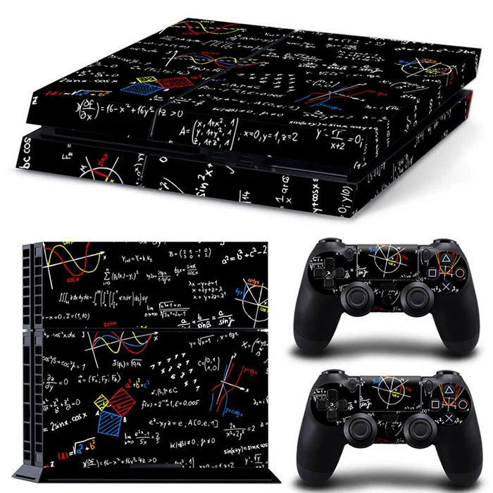 Скины‑наклейки для PS4 — модные мультяшные и стильные дизайны, матовый винил против царапин