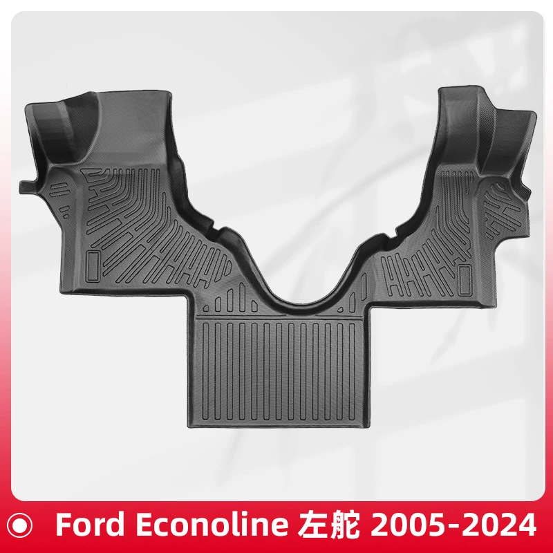 Подходит для Ford Econoline 2005-2024, 3D коврики из всепогодного материала TPE.
