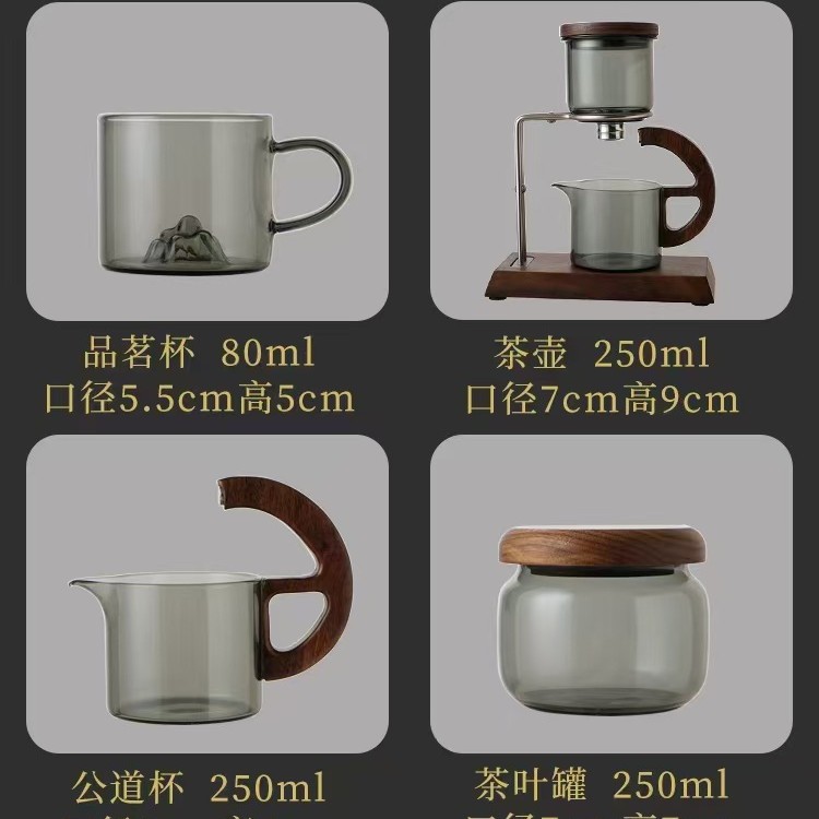 Glass tea set for friend
