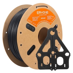 Eryone1.75Mm Fiberglass Black Petg Filament Line 1kg High Quality and Excellent Toughness 100% Original