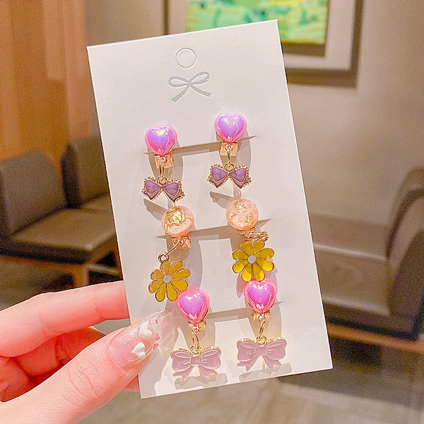 With bow