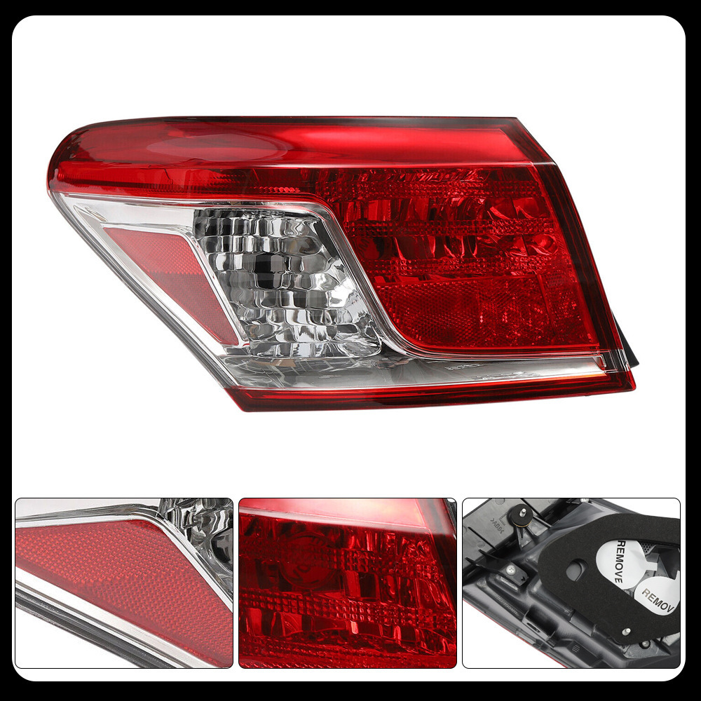 Aplicable a Lexus 10 / 11 / 12 Lexus ES350 semiaconjunto de luz trasera de retroceso cubierta de luz de freno