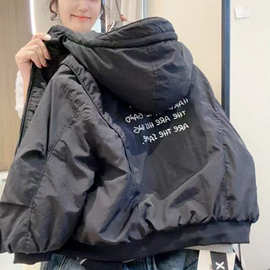 普通外套男童青少年秋冬款外套加绒加厚冬季棉衣