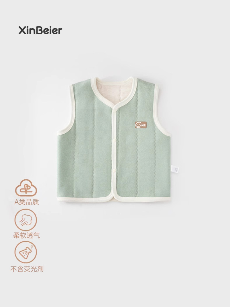Chaleco para bebés recién nacidos, hombros para bebés de otoño y invierno, chaleco para niños sin mangas, abrazadera de pony