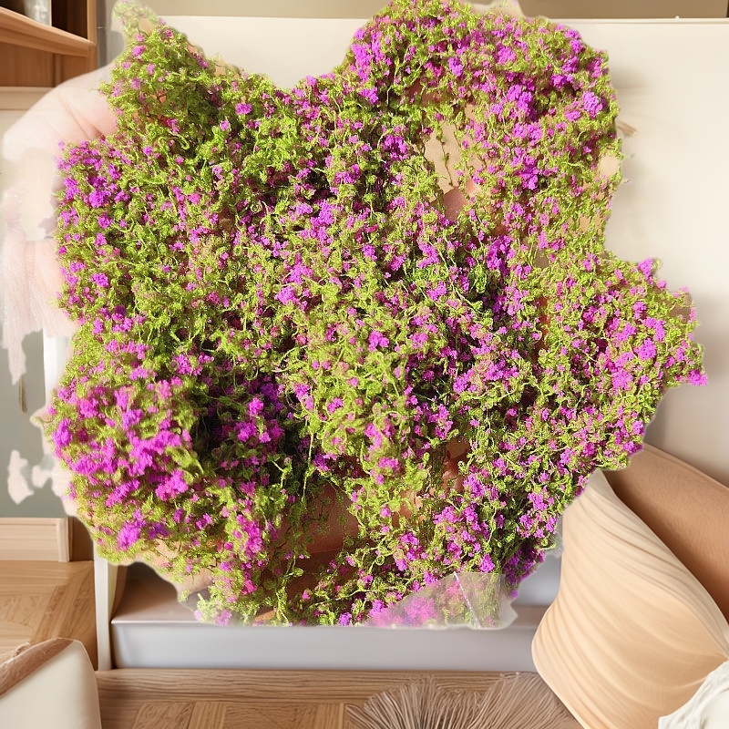 Miniature Artificial Vine Climbing Vine Flower Vine Branch Model Cotton Thread Green Silk Cotton Mesh Wicker