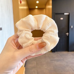 Dulce de alto nivel, anillo de cabello de intestino grueso, cordón de cabello de cola de caballo baja coreana, cordón de cabello grande, delicado, adornamiento de cabello de princesa de alto valor