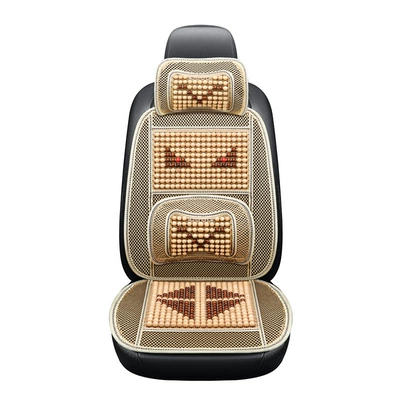 Cool pad — Wooden Bead Cooling Mat Summer Car