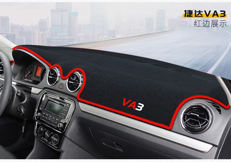 Suitable for Volkswagen Passat, T-Roc, Jetta, Va3, T-Roc, Dashboard Light-Proof Mat, Center Console Sun Protection, Heat Insulation, and Sunshade