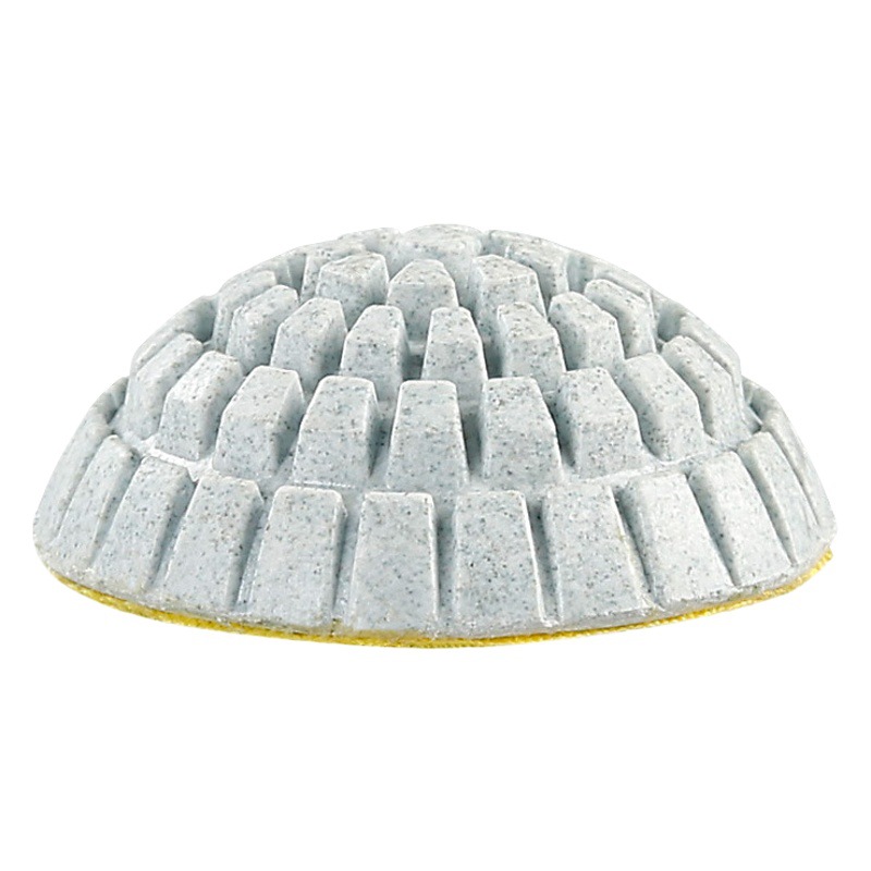 Disco de pulido de agua de arco de 2 pulgadas Disco de pulido suave de diamante Disco de pulido de fondo cóncavo de superficie curvada de arco de piedra en forma especial