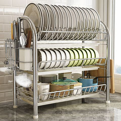 Kitchen dishware rack storage rack drain rack household multi-functional dish rack bowl chopsticks water cup storage rack